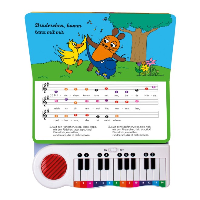 DIE MAUS Klavierbuch "Meine ersten Lieder"