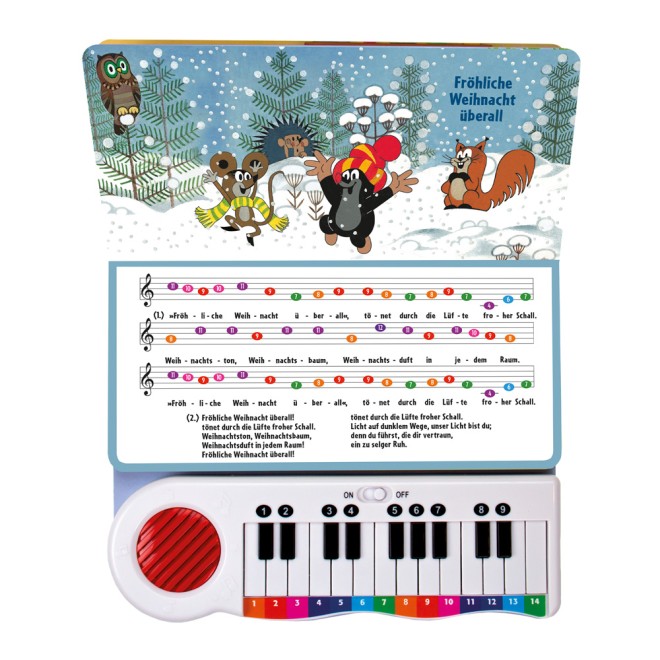Meine 1. Lieder Maulwurf Winter Klavierbuch