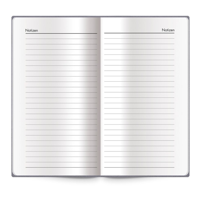 Adressbuch Soft anthrazit slim
