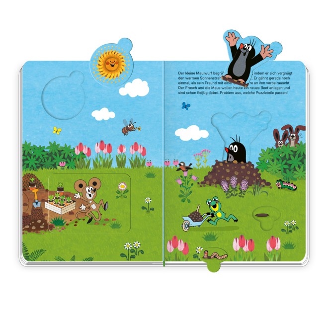 Der kleine Maulwurf Puzzle-und Spielbuch