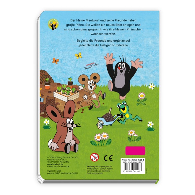 Der kleine Maulwurf Puzzle-und Spielbuch