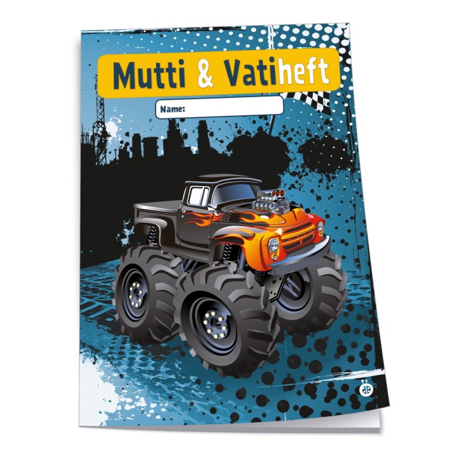 Mutti- & Vatiheft Monstertruck