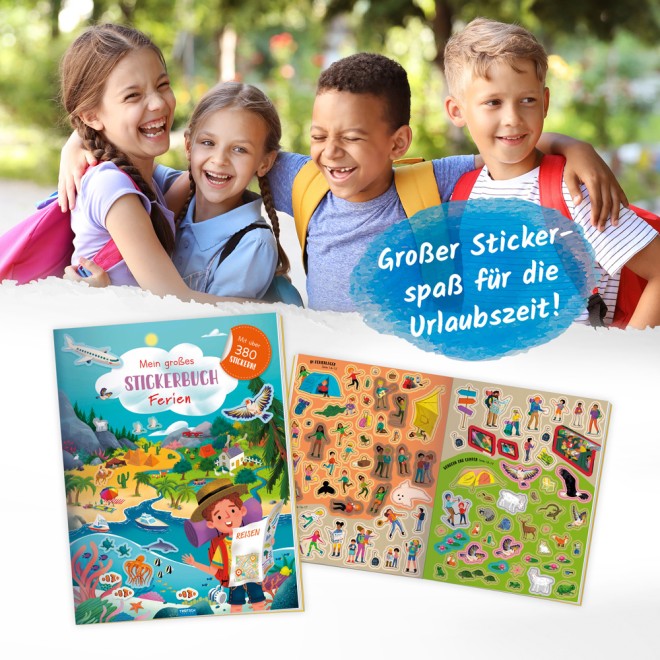 Mein großes Stickerbuch "Ferien"
