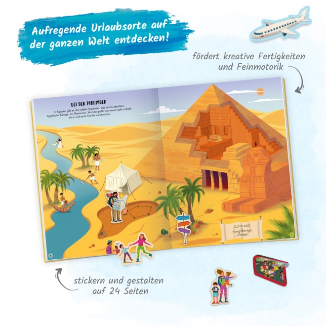 Mein großes Stickerbuch "Ferien"
