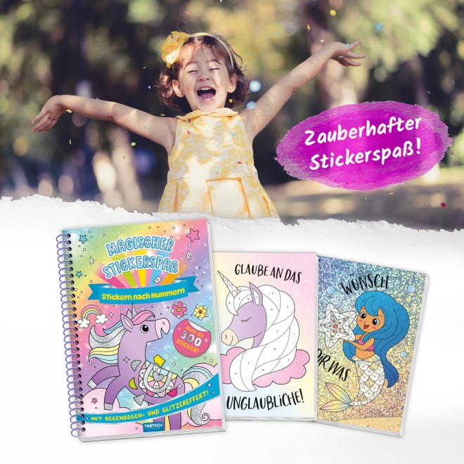 Magischer Stickerspaß