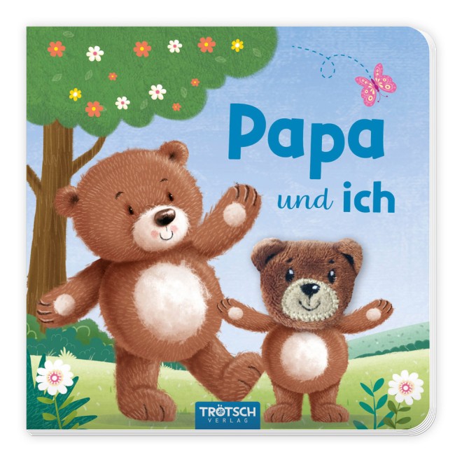 Fingerpuppenbuch "Papa und ich"