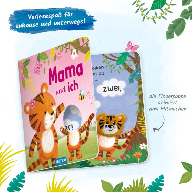 Fingerpuppenbuch "Mama und ich"