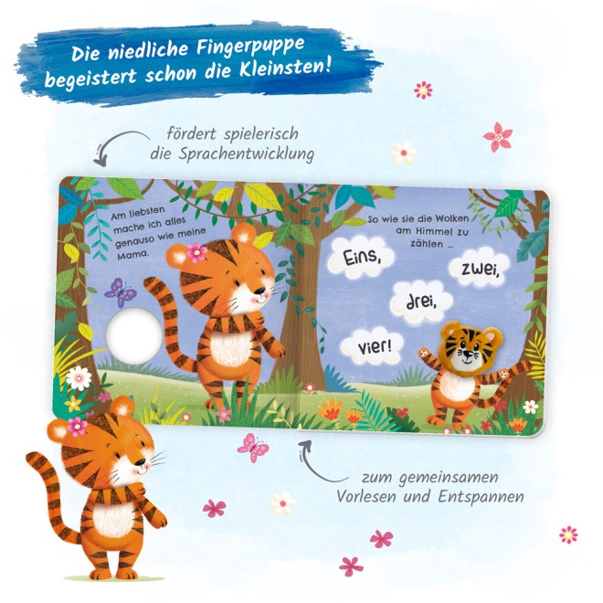 Fingerpuppenbuch "Mama und ich"