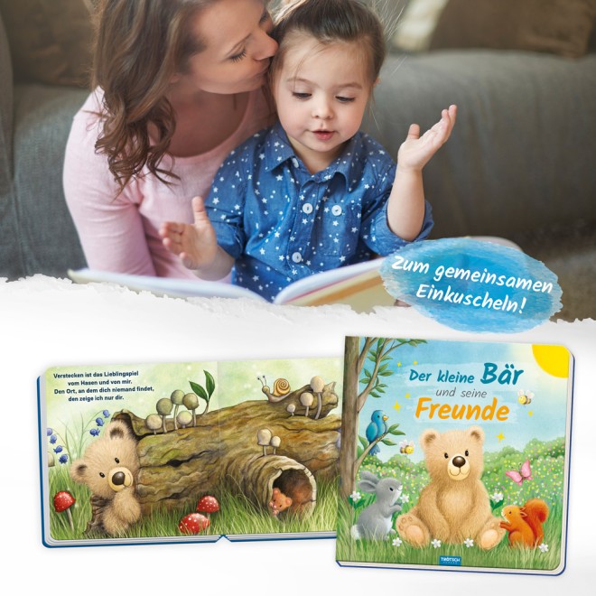 Pappenbuch "Der kleine Bär und seine Freunde"