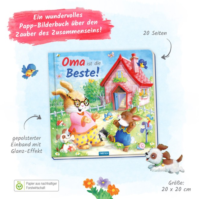 Pappenbuch "Oma ist die Beste!"