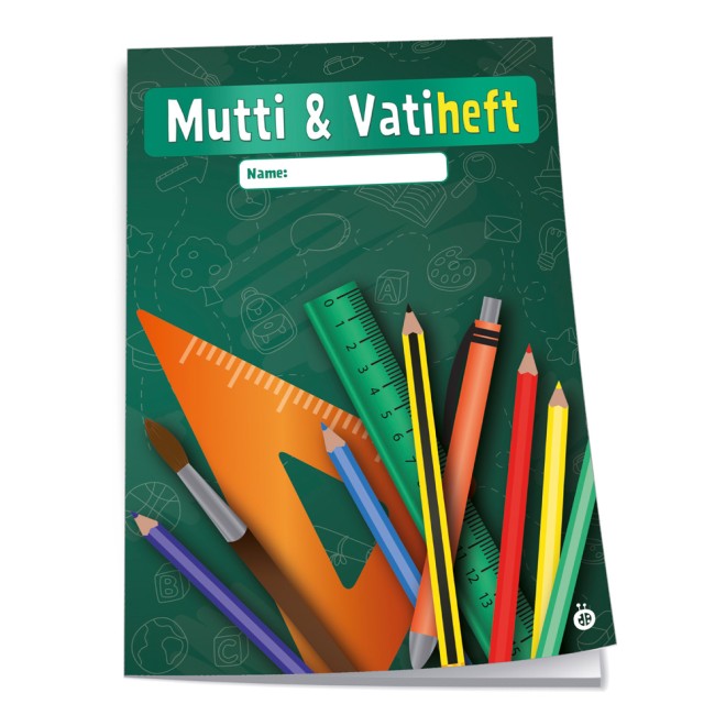 Mutti- & Vatiheft Tafel grün