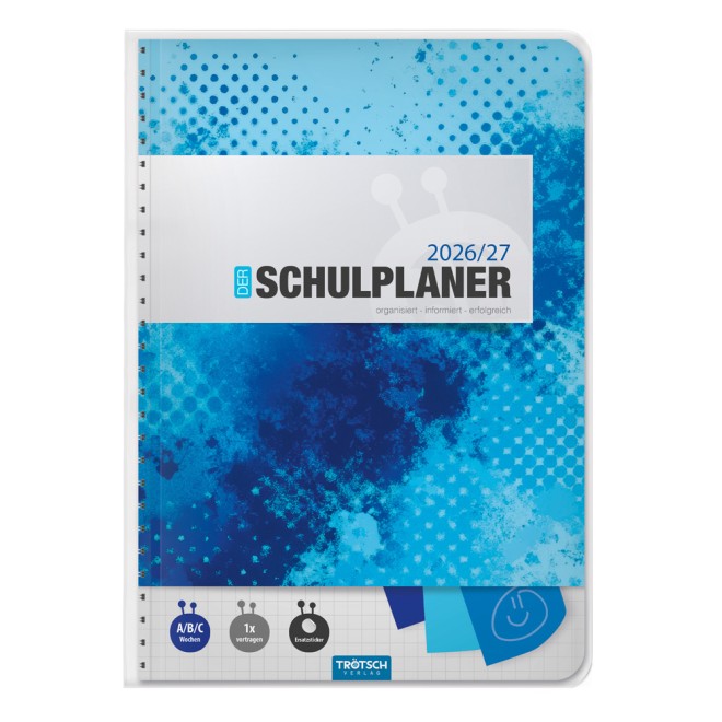 Schulplaner BLAU 26/27
