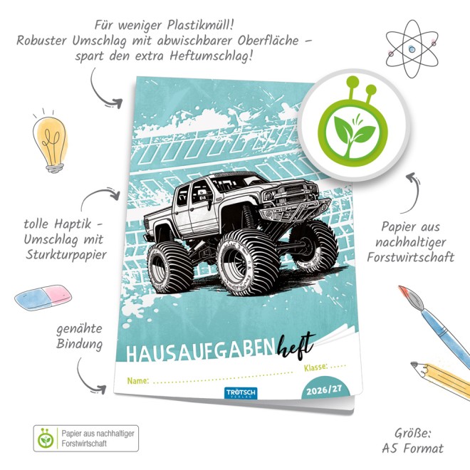 Hausaufgabenheft Truck 26/27