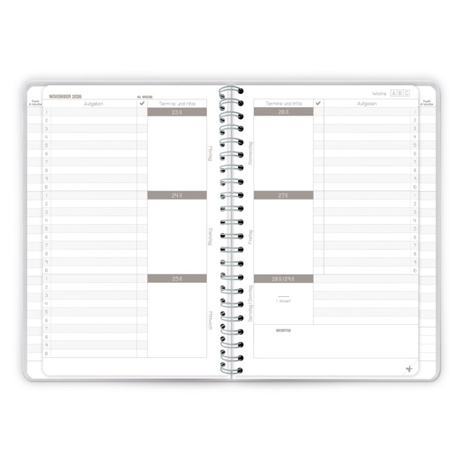 Gymnasialplaner DARK 26/27