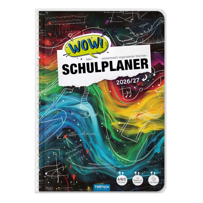 WOW-Schulplaner Waves 26/27