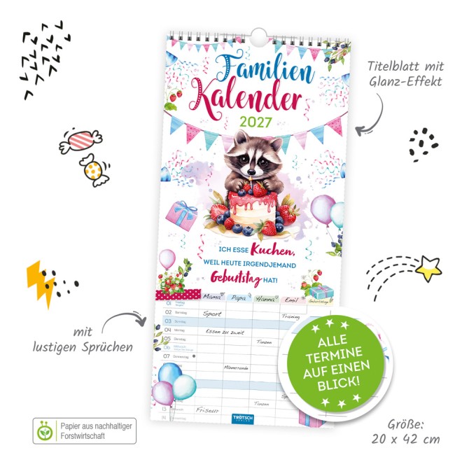 Familienkalender Spruchreif 2027