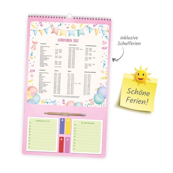 Familienkalender Der große Familienplaner 2027