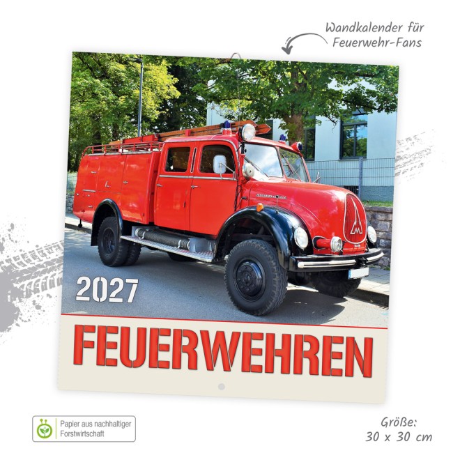 Broschürenkalender Feuerwehren 2027
