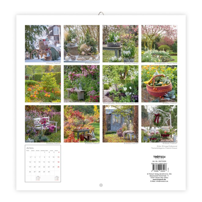 Broschürenkalender Gartenträume 2027
