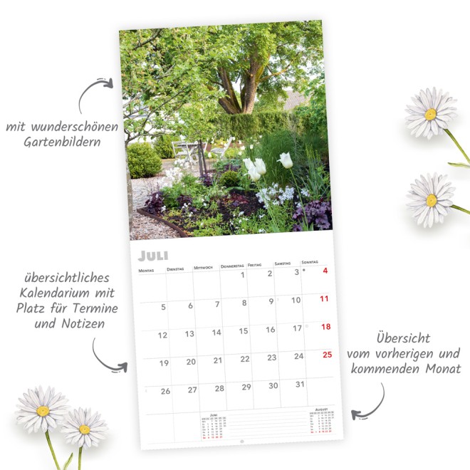 Broschürenkalender Gartenträume 2027