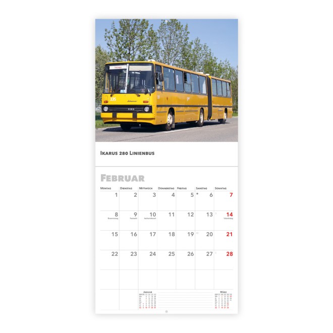 Broschürenkalender DDR Fahrzeuge 2027