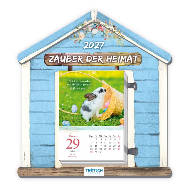Abreißkalender Zauber der Heimat 2027