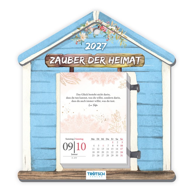 Abreißkalender Zauber der Heimat 2027