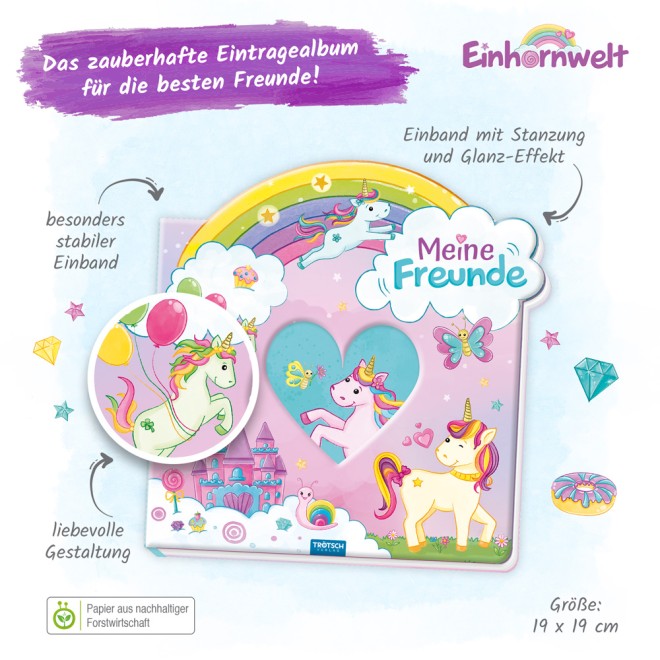 Kindergarten-Album "Einhornwelt"