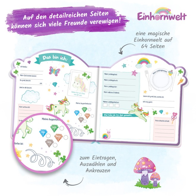 Kindergarten-Album "Einhornwelt"
