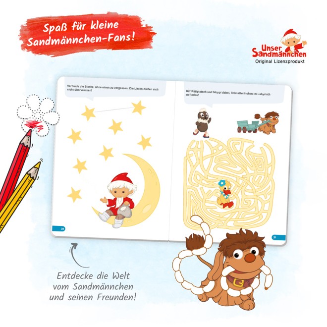 Unser Sandmännchen Mein Kindergarten Übungsbuch