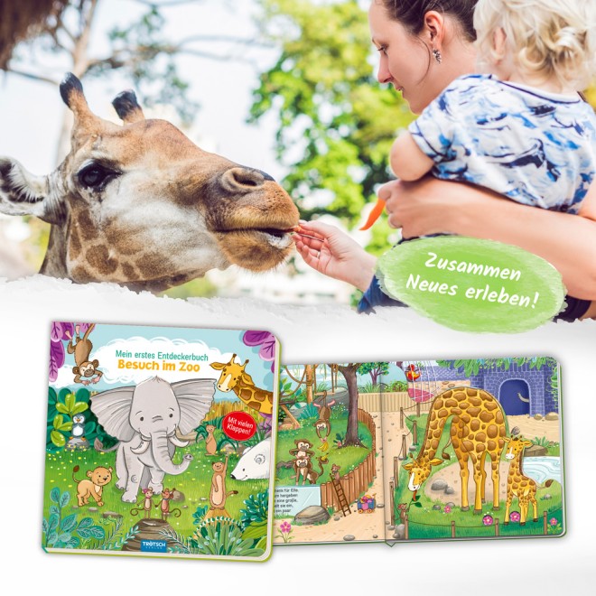 Mein erstes Entdeckerbuch "Besuch im Zoo"