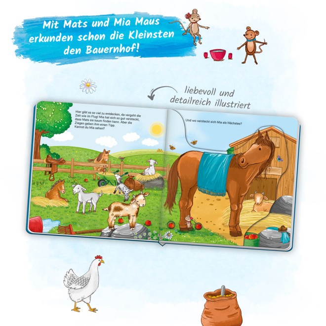 Mein erstes Entdeckerbuch "Besuch auf dem Bauernhof"
