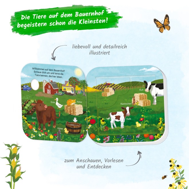 Mein erstes Klappenbuch "Tiere auf dem Bauernhof"