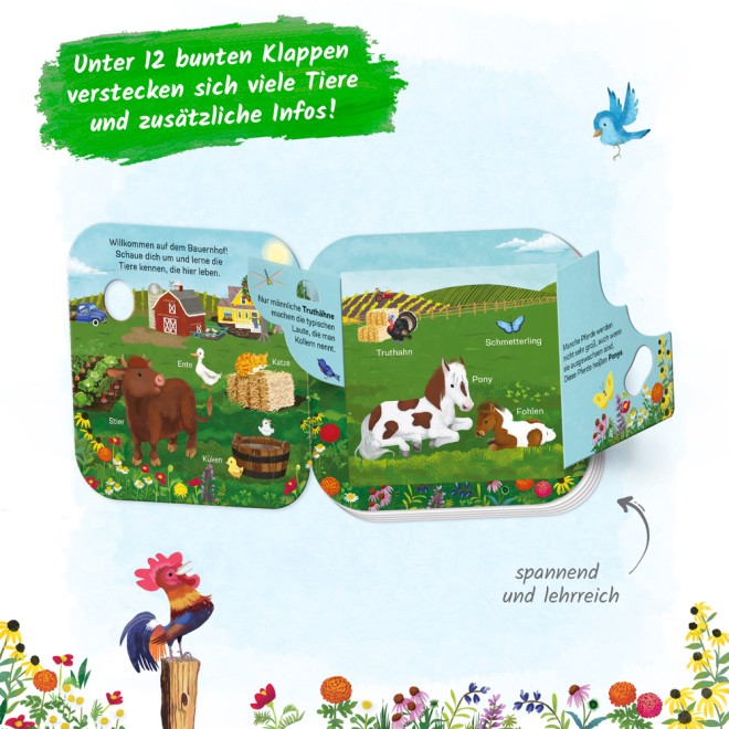 Mein erstes Klappenbuch "Tiere auf dem Bauernhof"