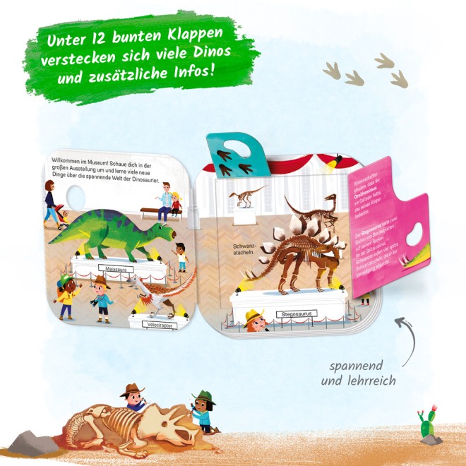Mein erstes Klappenbuch "Wo ist der Dino?"