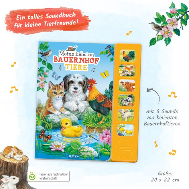 Soundbuch "Meine liebsten Bauernhoftiere"