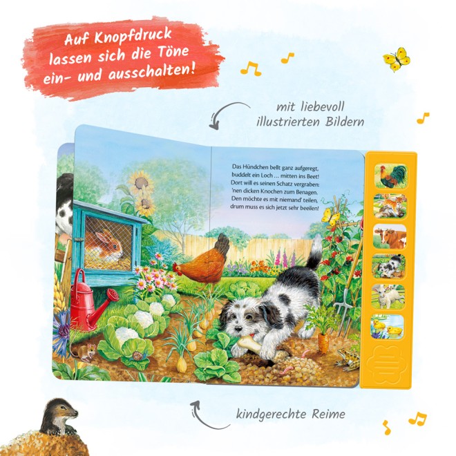 Soundbuch "Meine liebsten Bauernhoftiere"