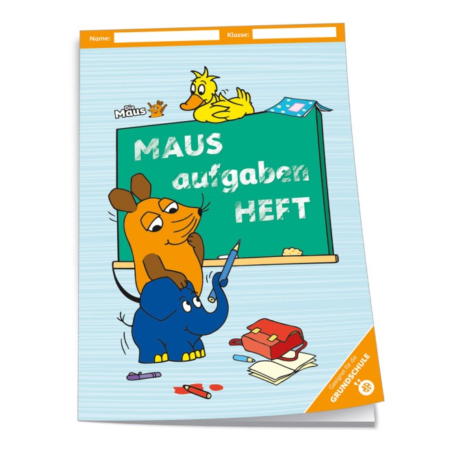DIE MAUS Hausaufgabenheft Grundschule