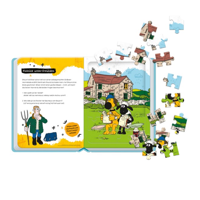 Shaun das Schaf Puzzlebuch