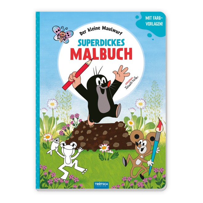Der kleine Maulwurf Superdickes Malbuch