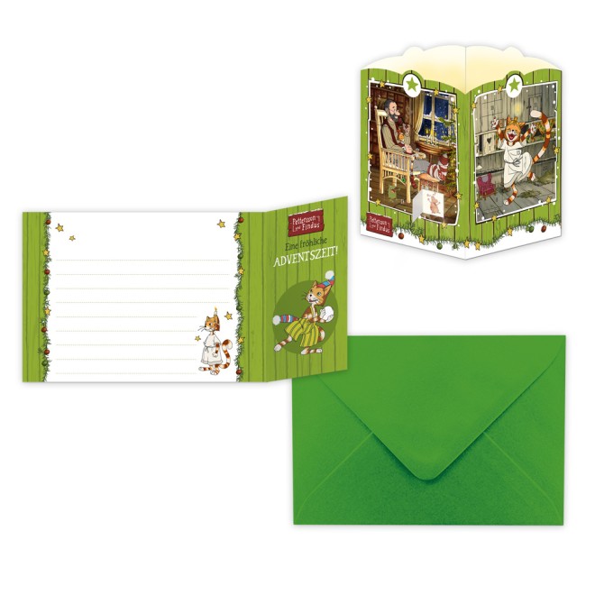 Pettersson und Findus Windlicht-Adventskalender