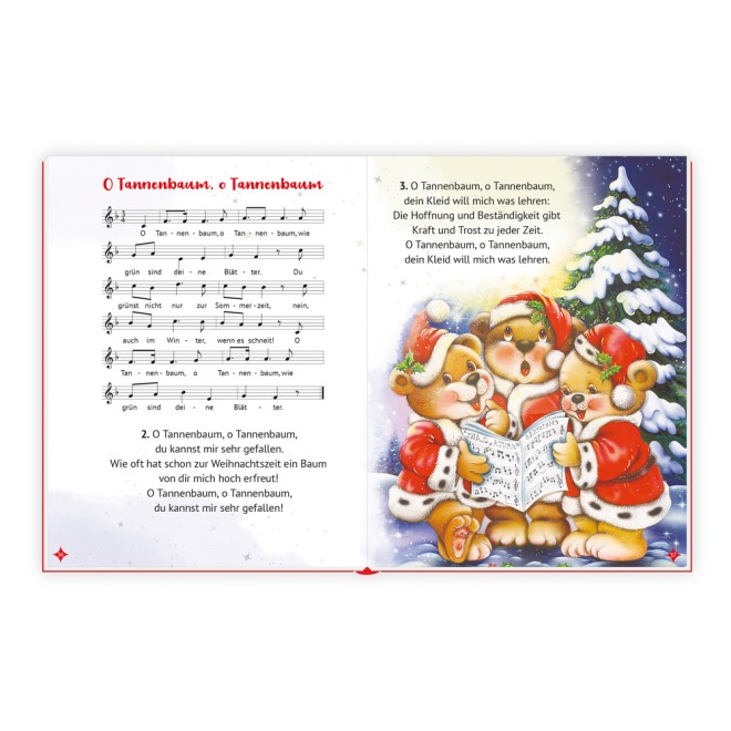Mein kleines Weihnachtsbuch rot