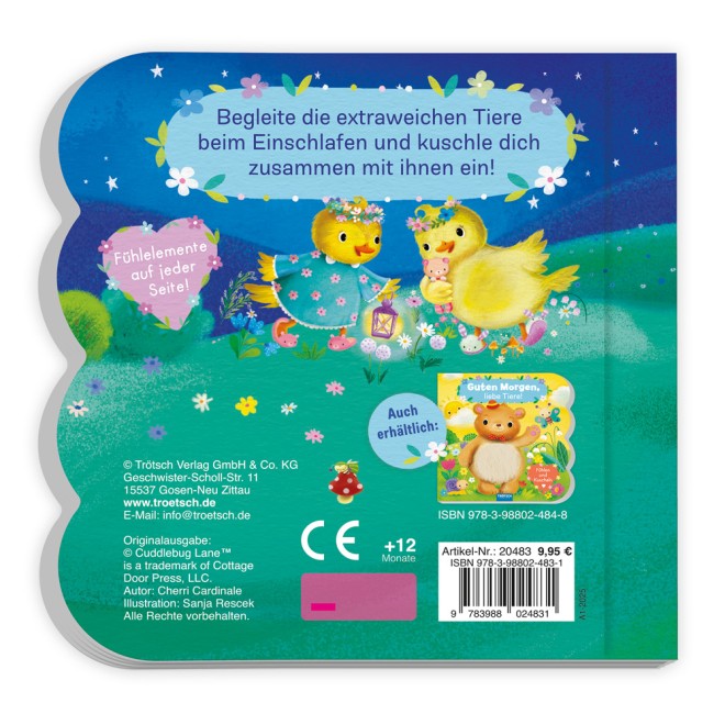 Fühlbuch "Gute Nacht, liebe Tiere!"