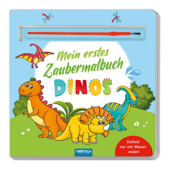 Mein erstes Zaubermalbuch "Dinos"