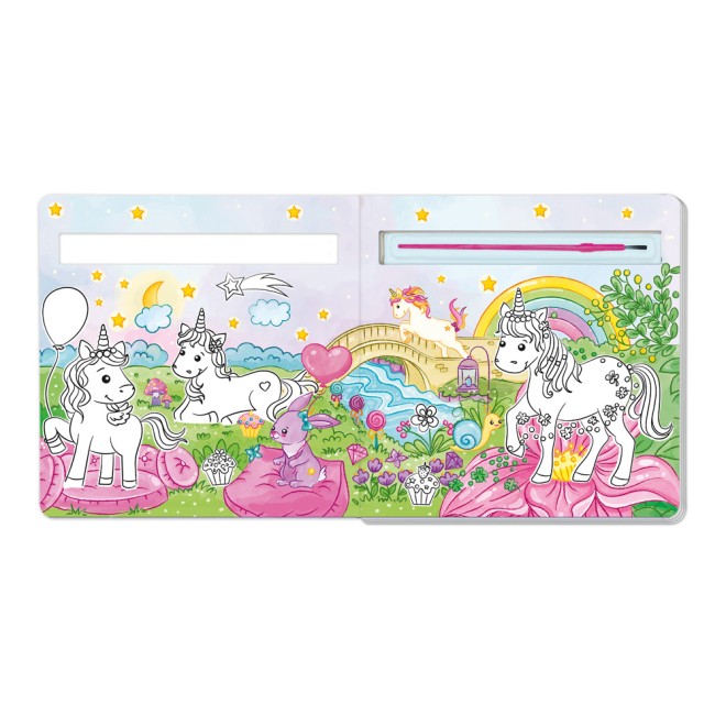 Mein erstes Zaubermalbuch "Einhornwelt"