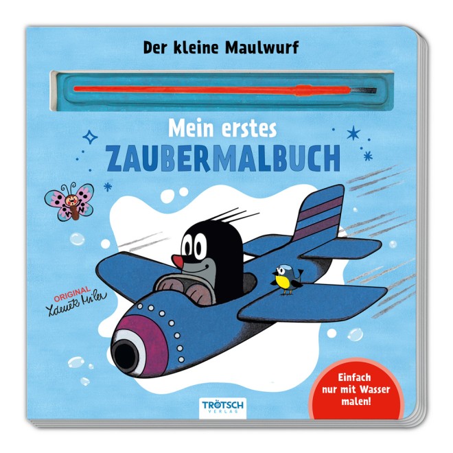 Der kleine Maulwurf "Mein erstes Zaubermalbuch"