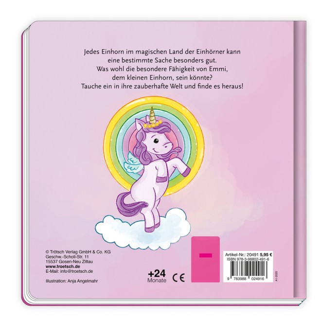 Fensterbuch Einhornwelt "Das kleine Einhorn"
