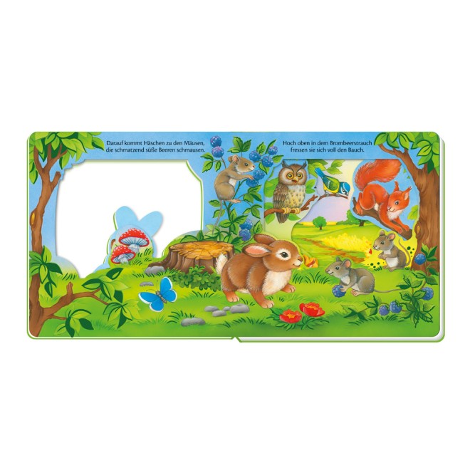 Fensterbuch "Der kleine Hase"