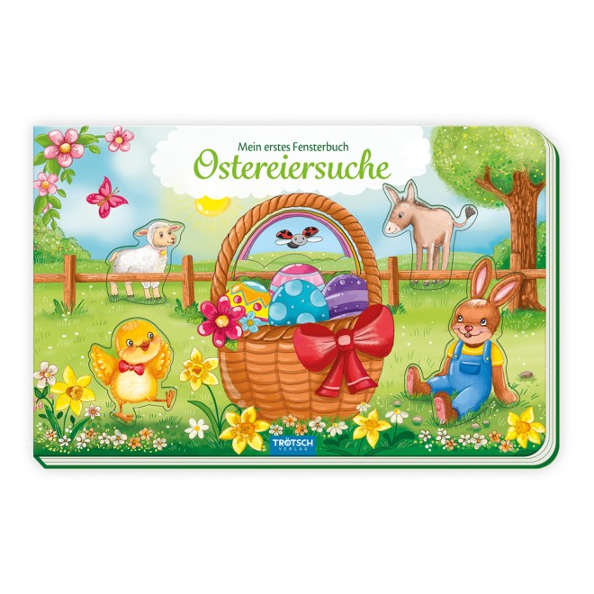 Mein erstes Fensterbuch "Ostereiersuche"