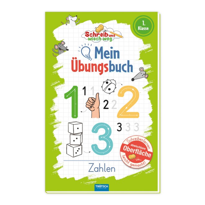 Mein Übungsbuch Schreib und wisch weg "Zahlen"